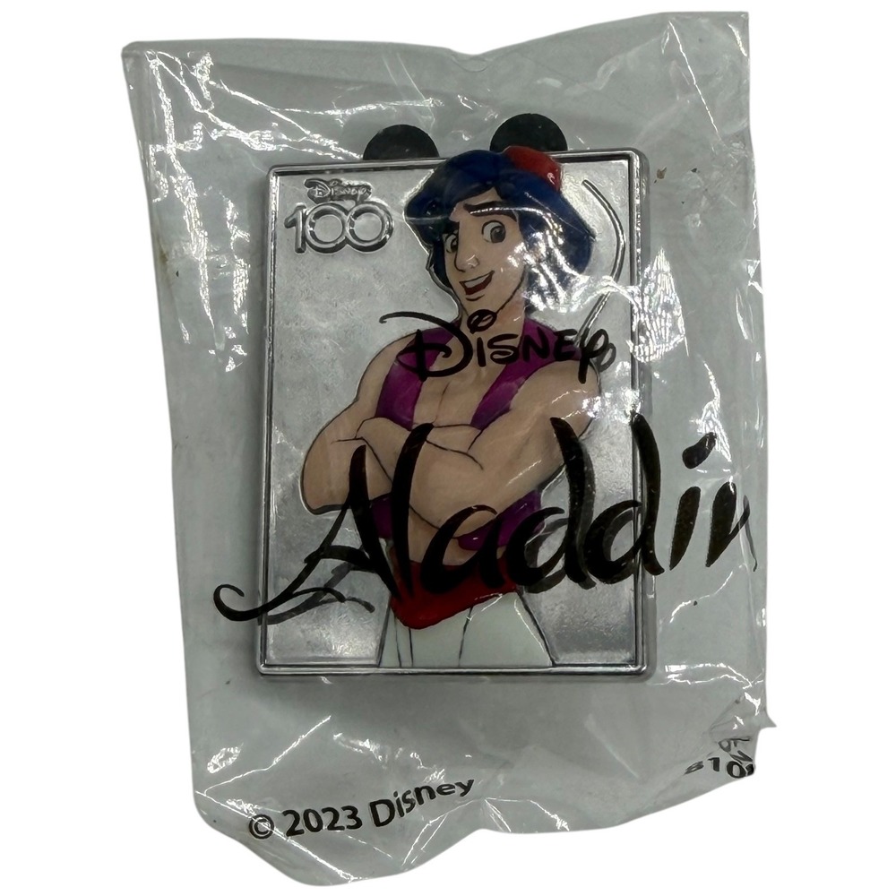 Disney 100 Aladdin Collectible Pin Limited Edition Anniversary New